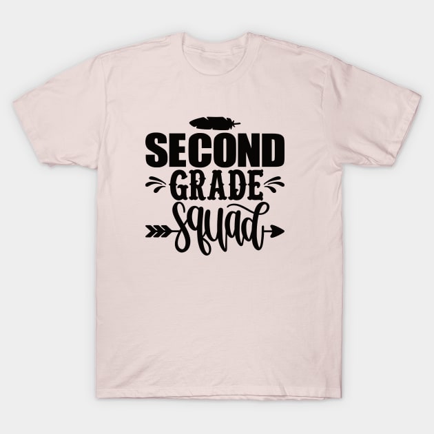 second grade squad T-Shirt by Podfiy